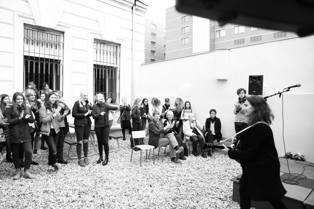 ECP music courtyard