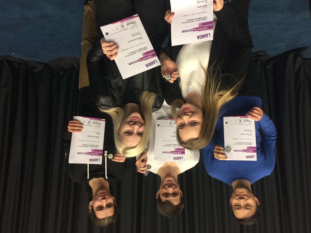 ECP students with LAMDA certificates